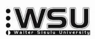 Walter Sisulu University logo
